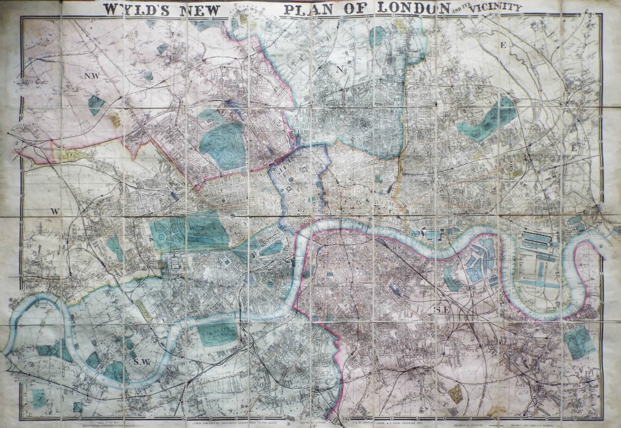 Map of Central London - London